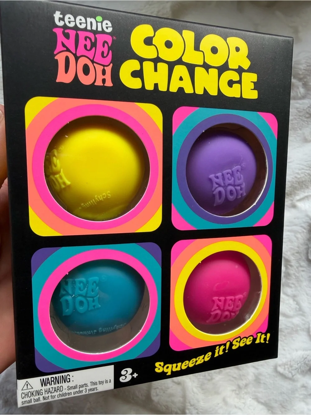🌈✨ **NIB – TEENIE NEEDOH COLOR CHANGE 4-PACK!** ✨🌈